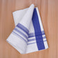 FCD-387 W/D DHOTI 3.80 MTR - Blue