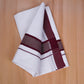 FCD-74 W/D DHOTI 3.80 MTR-Red