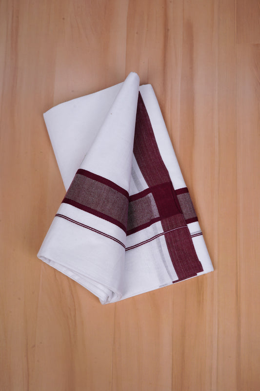 FCD-74 W/D DHOTI 3.80 MTR-Red