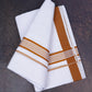 FD-158 W/D DHOTI 3.80 MTR-Brown