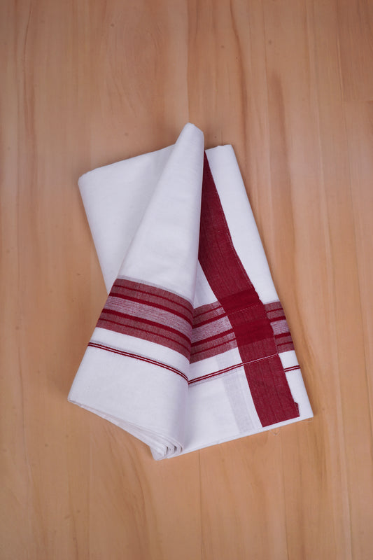 FCD-617 W/D DHOTI 3.80 MTR - Red