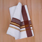 FCD-531 W/D DHOTI 3.80 MTR-Brown