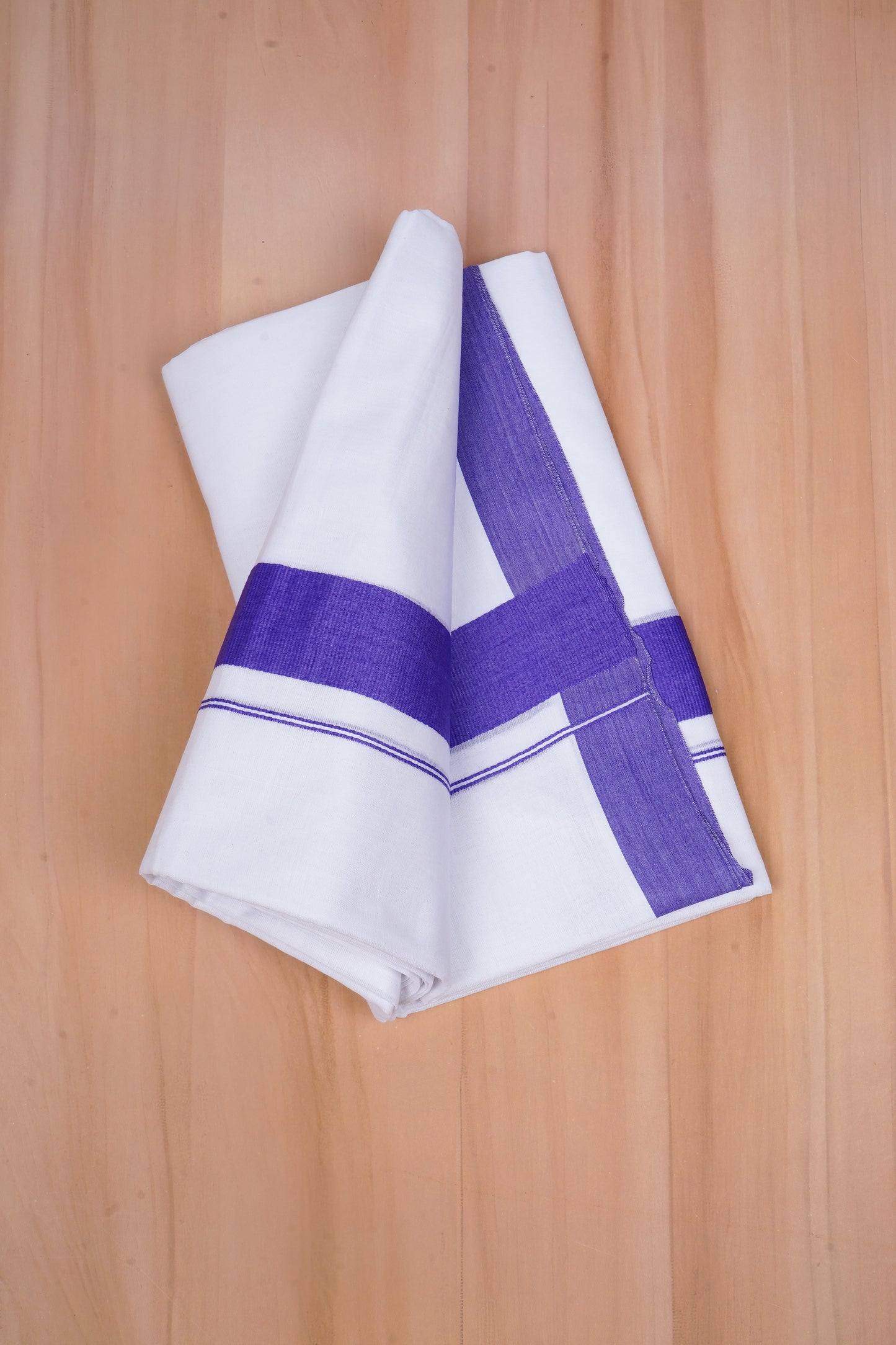 FCD-614 W/D DHOTI 3.80 MTR - Blue