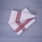 KERALOOM FINISH COTTON 329 W/D DHOTI 3.80 MTR - Light Pink