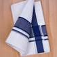 FCD-335 W/D DHOTI 3.80 MTR - Dark Blue