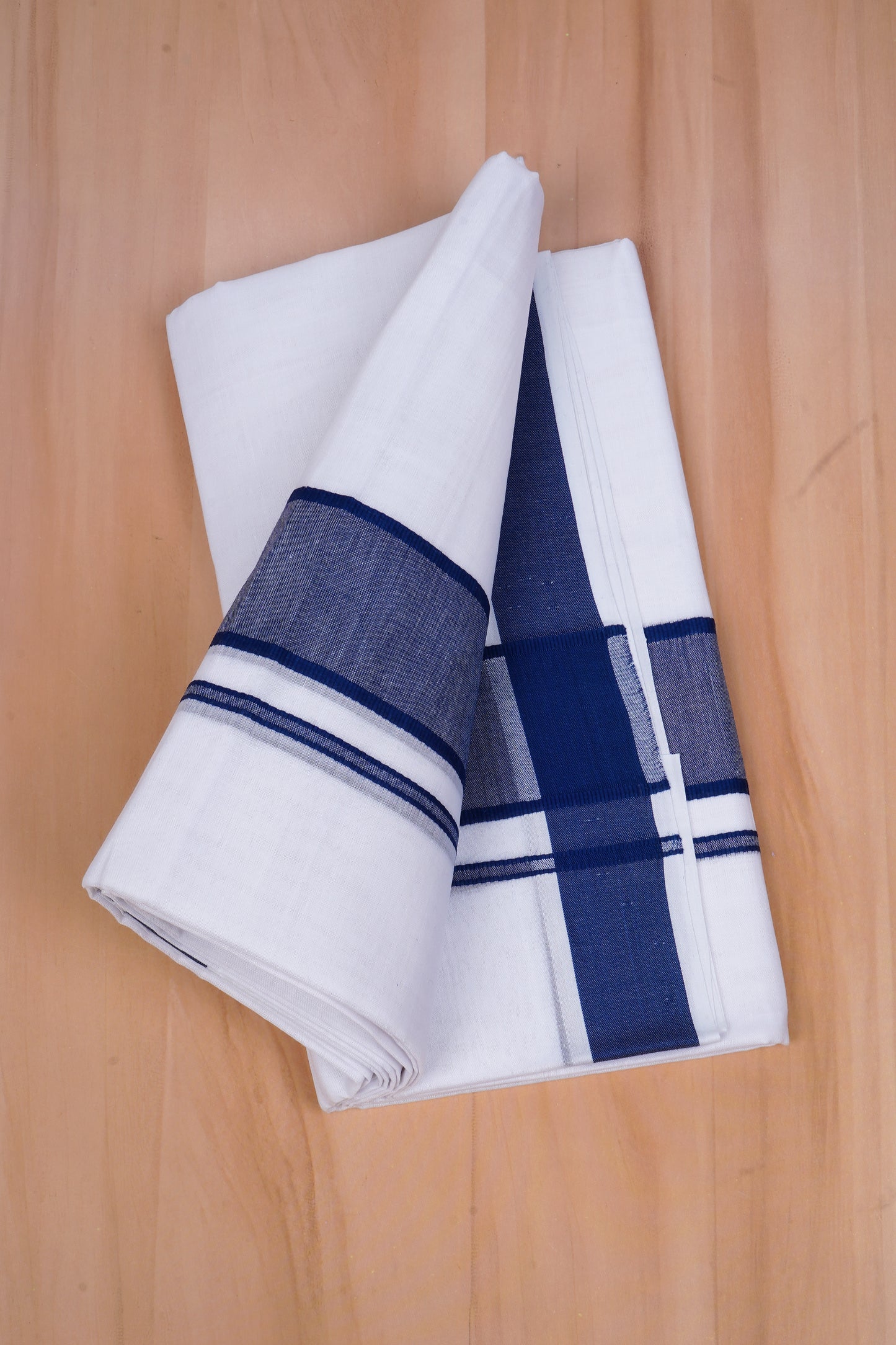 FCD-335 W/D DHOTI 3.80 MTR - Dark Blue
