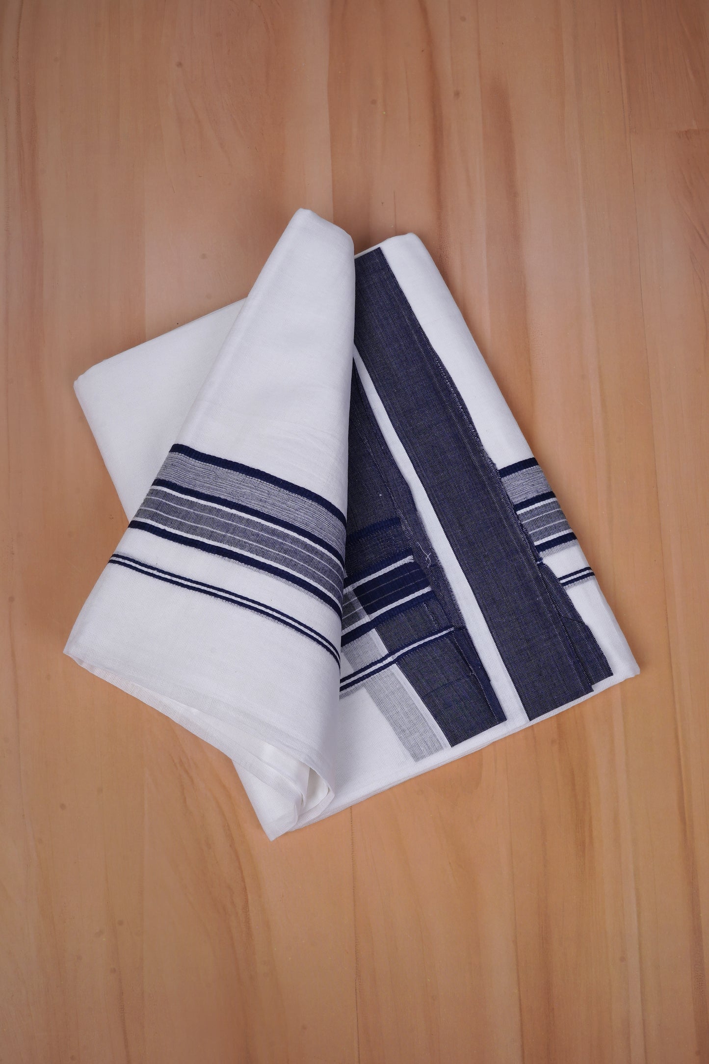 FCD-583 W/D DHOTI 3.80 MTR - Dark Blue