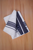 FCD-583 W/D DHOTI 3.80 MTR - Dark Blue