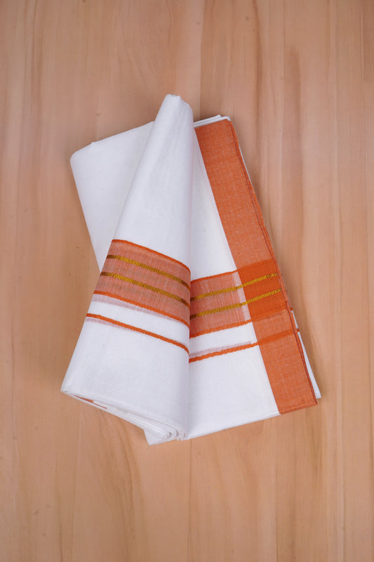 FCD-530 W/D DHOTI 3.80 MTR-Orange