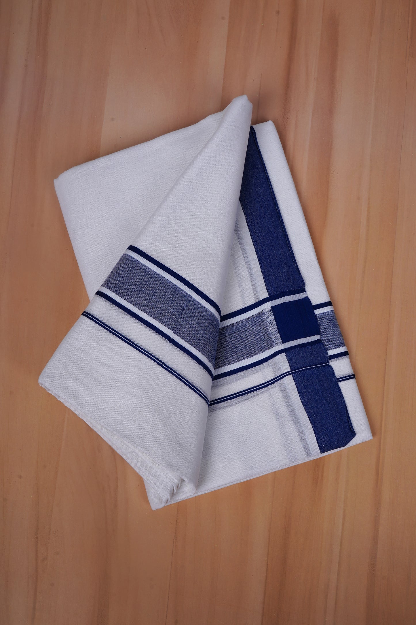 FCD-573 W/D DHOTI 3.80 MTR - Light Blue