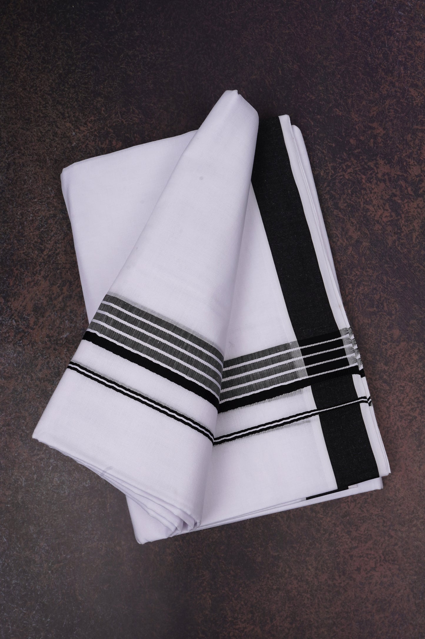 FD-133 W/D DHOTI 3.80 MTR-Black