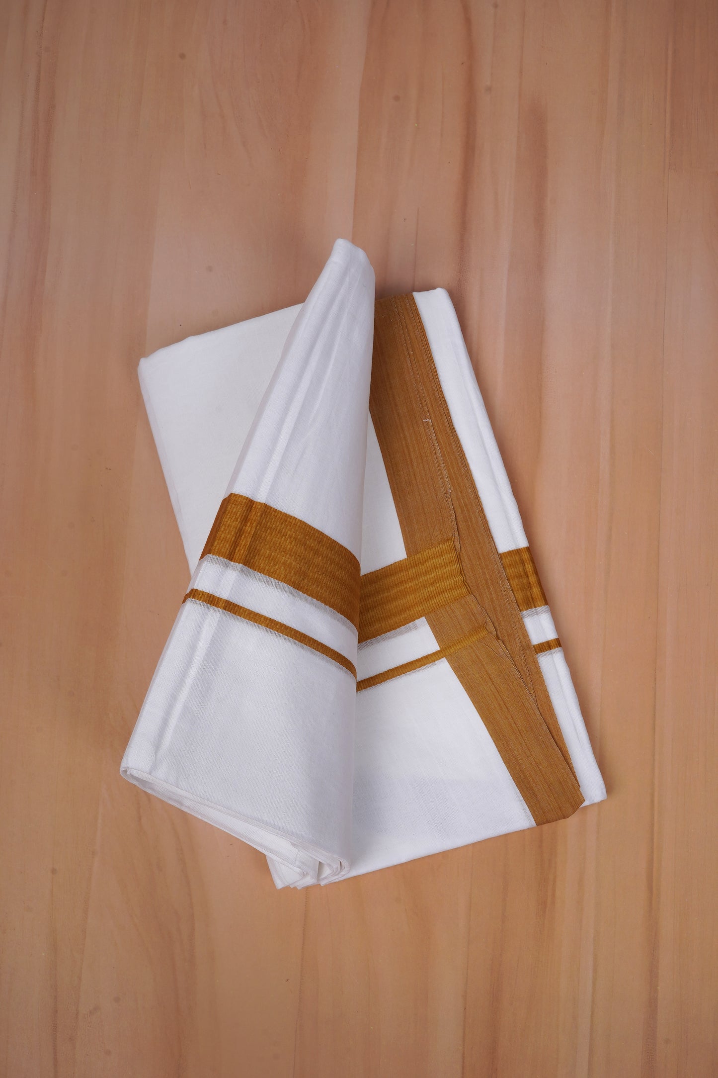 FCD-75 W/D DHOTI 3.80 MTR- Gold Yellow