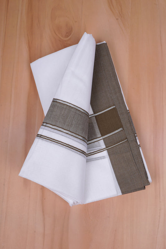 FCD-364 W/D DHOTI 3.80 MTR - Gray