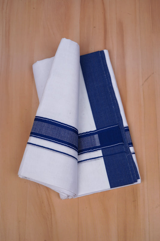 FCD-501 W/D DHOTI 3.80 MTR-Blue