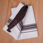 FCD-567 W/D DHOTI 3.80 MTR - Coffee Brown