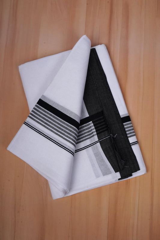 FCD-575 W/D DHOTI 3.80 MTR - Black