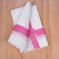 FCD-381 W/D DHOTI 3.80 MTR - Dark Pink