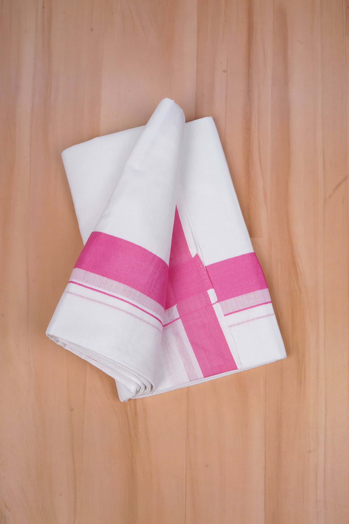 FCD-381 W/D DHOTI 3.80 MTR - Dark Pink