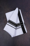 FD-167 W/D DHOTI 3.80 MTR-Black