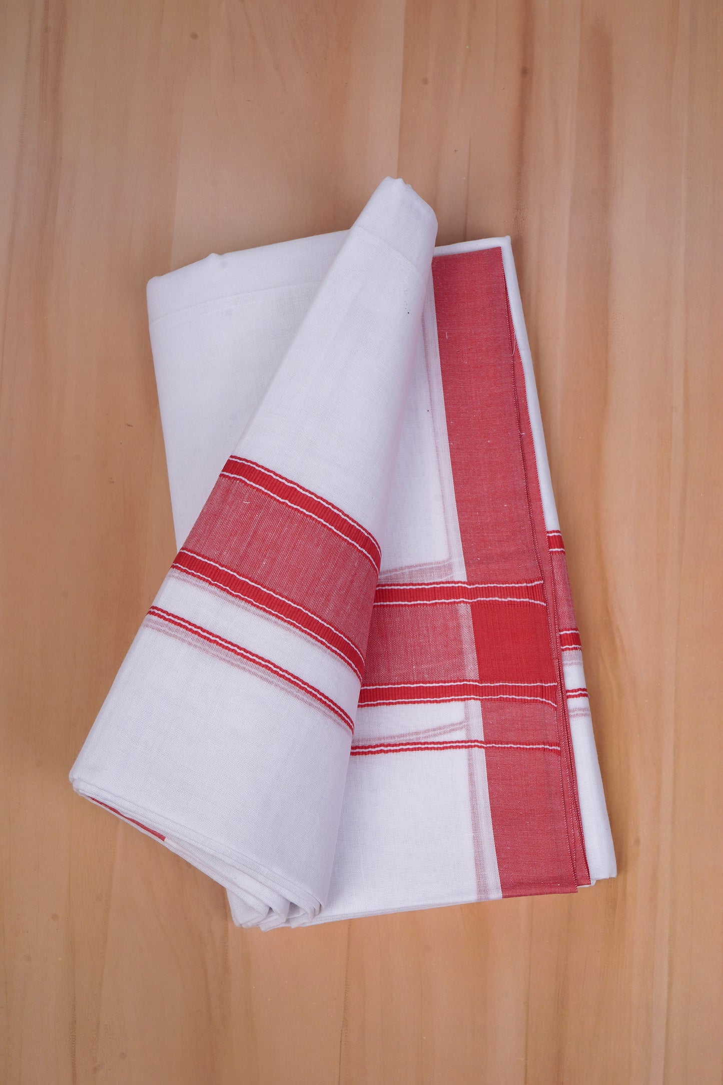 FCD-527 W/D DHOTI 3.80 MTR-Dark Pink
