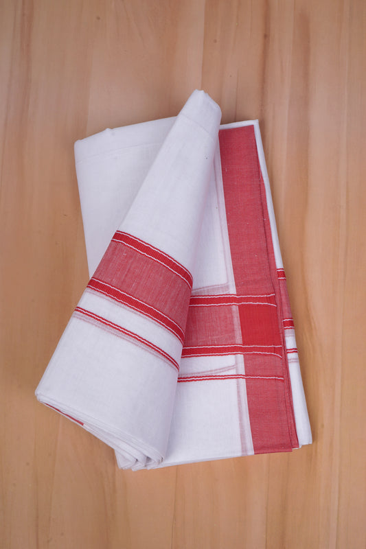FCD-527 W/D DHOTI 3.80 MTR-Dark Pink