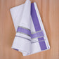 FCD-505 W/D DHOTI 3.80 MTR-Purple