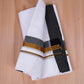 FCD-528 W/D DHOTI 3.80 MTR-Black