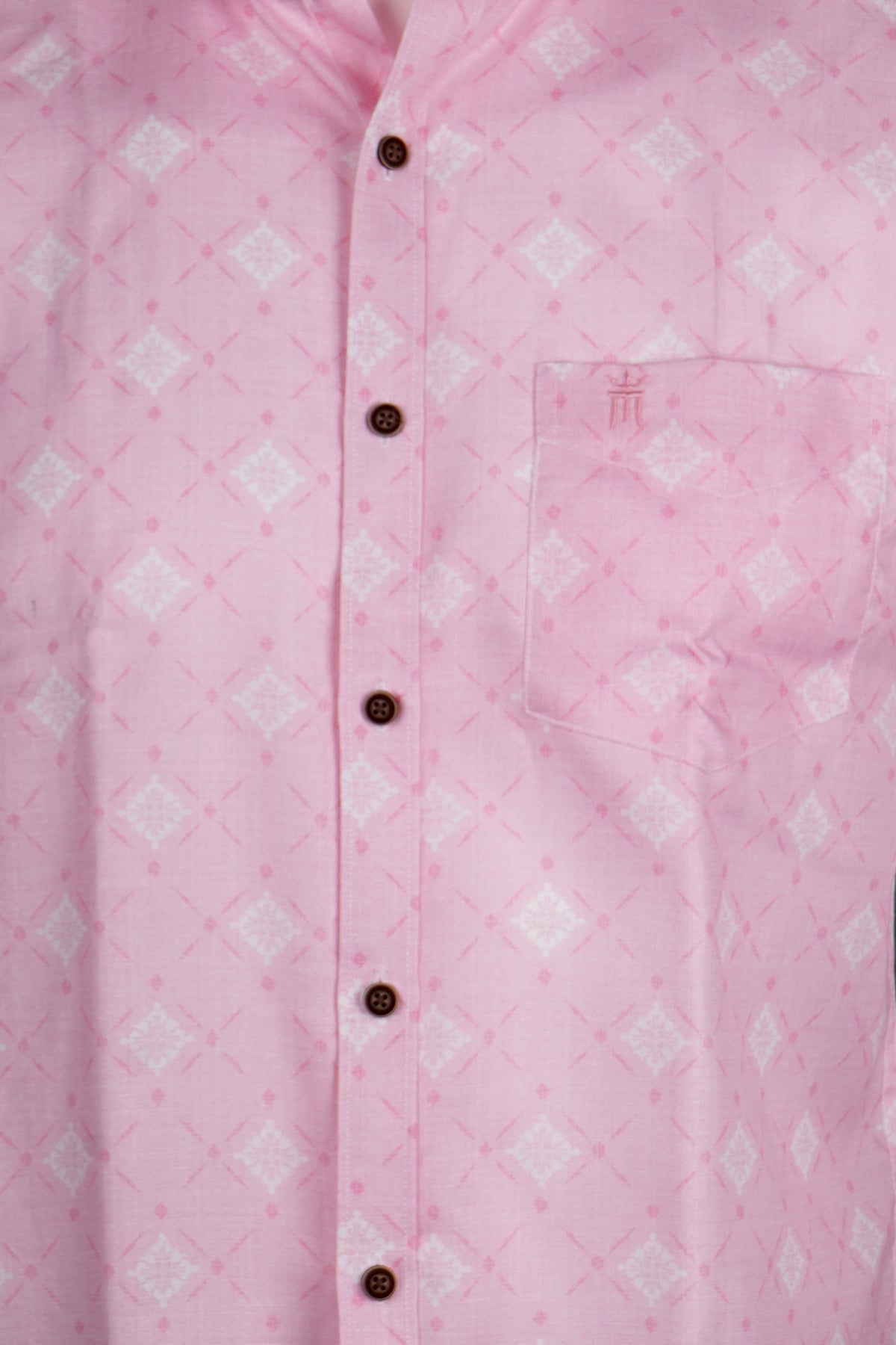 ORDER NEW COMMER RELAX FIT HALF SLEEVE PINK SHIRT