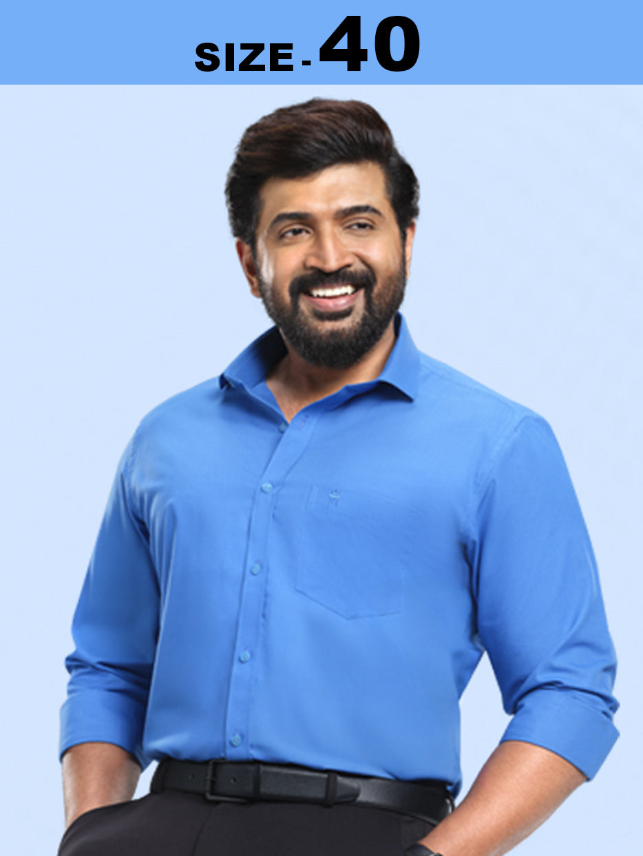 Great MCR Offer Combo Full Sleeve Colour Shirt (Buy 1 get 1 free) 40 size