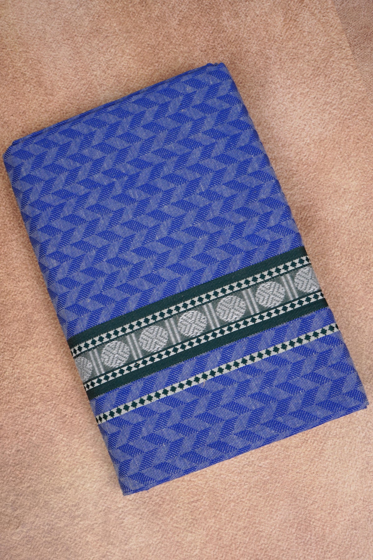 Sulthan Colours Dhoti - Blue