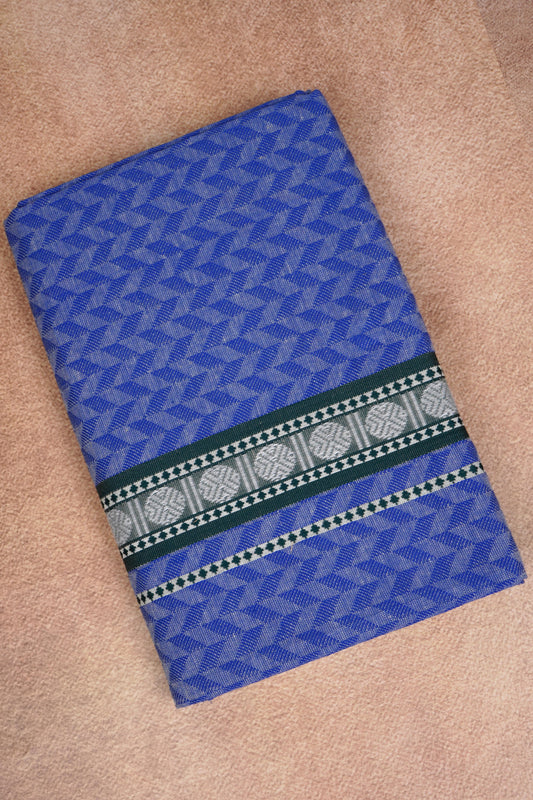 Sulthan Colours Dhoti - Blue