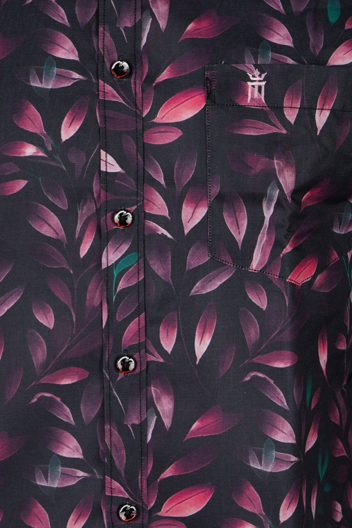 NEWSMAKER SLIMFIT FULL SLEEVE FLORAL BLACK MEN SHIRT ONLINE SHOPPING