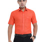 PURE LINEN HALF SLEEVE SHIRT - 6035 MEN SHIRT