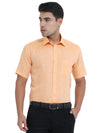 PURE LINEN HALF SLEEVE SHIRT - 6020 MEN SHIRT