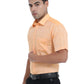 PURE LINEN HALF SLEEVE SHIRT - 6020 MEN SHIRT