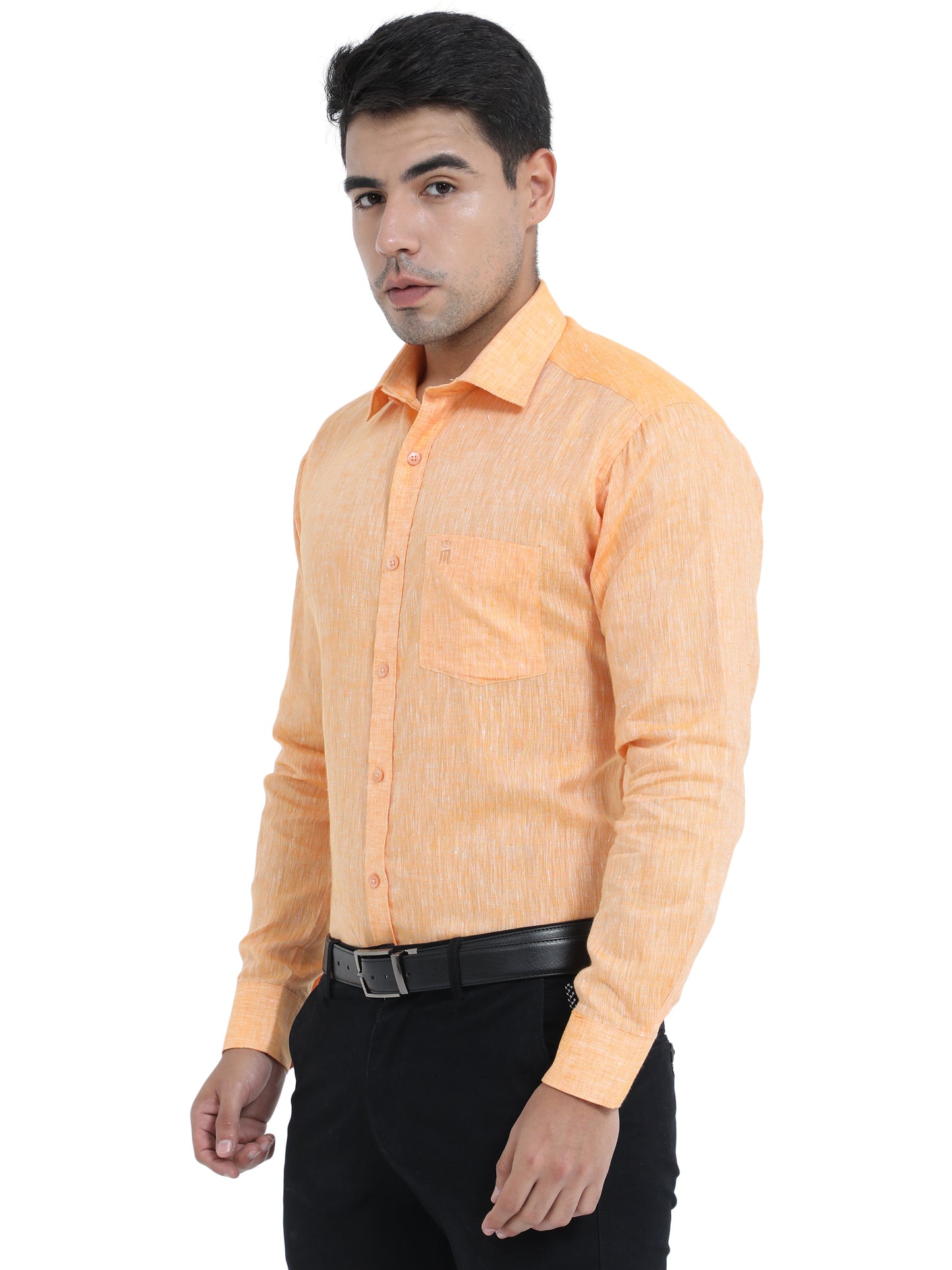 PURE LINEN FULL SLEEVE SHIRT - 6020 MEN SHIRT
