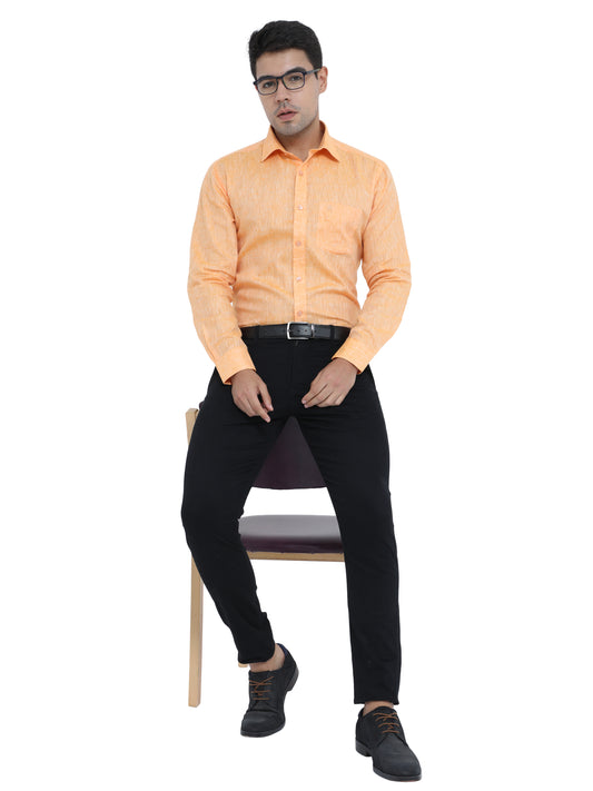 PURE LINEN FULL SLEEVE SHIRT - 6020 MEN SHIRT