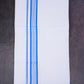 FD-158 W/D DHOTI 3.80 MTR-Light Blue