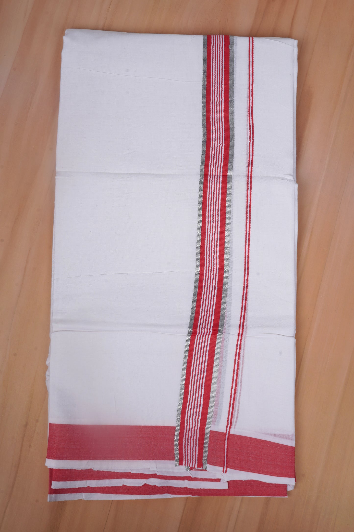 FCD-589 W/D DHOTI 3.80 MTR - Red