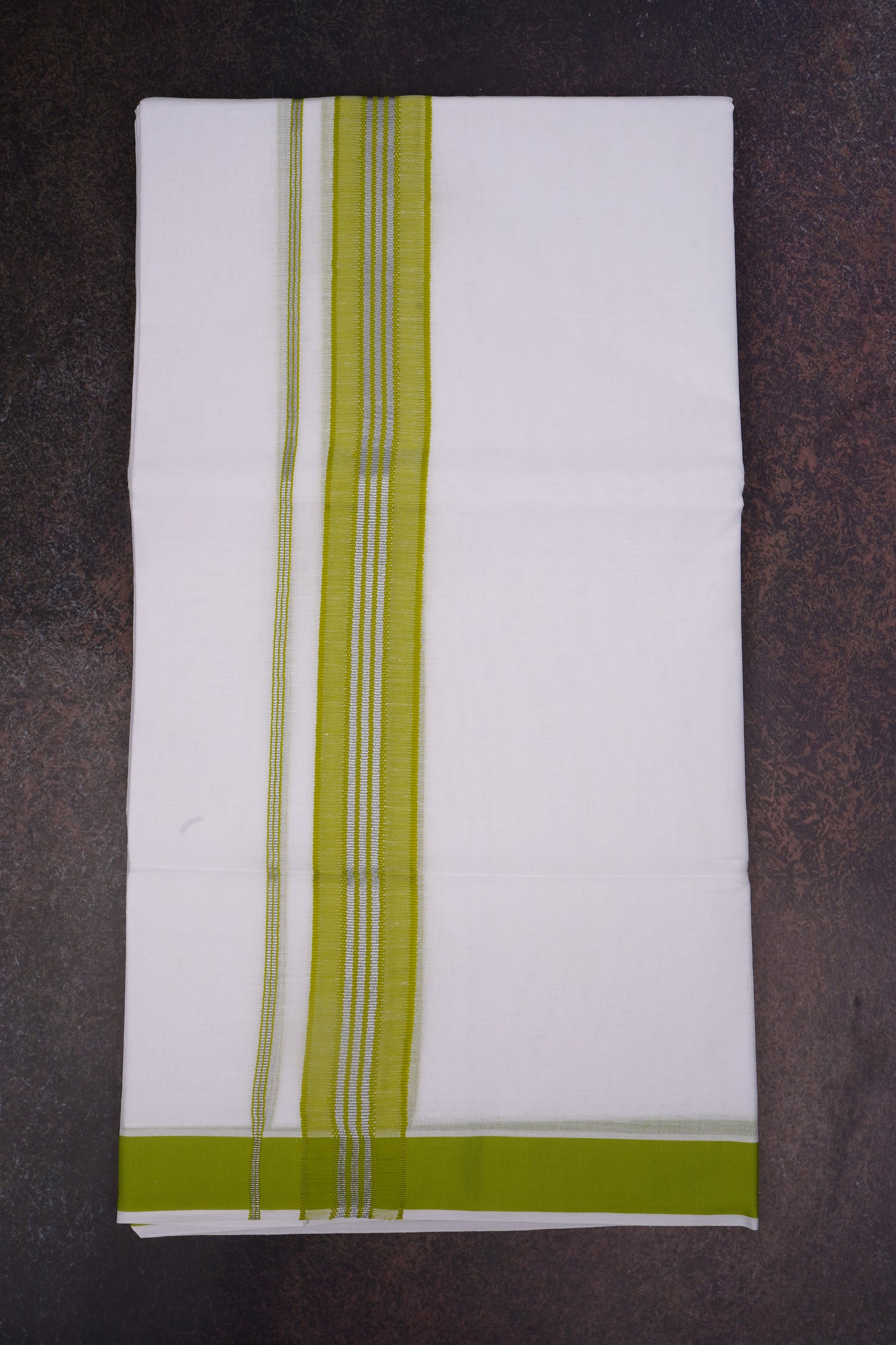 FD-166 W/D DHOTI 3.80 MTR-Green
