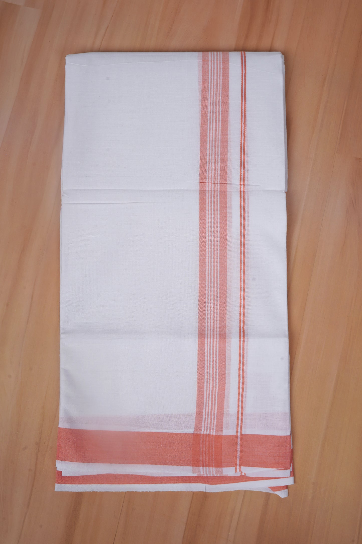 FCD-466 W/D DHOTI 3.80 MTR - Light Orange