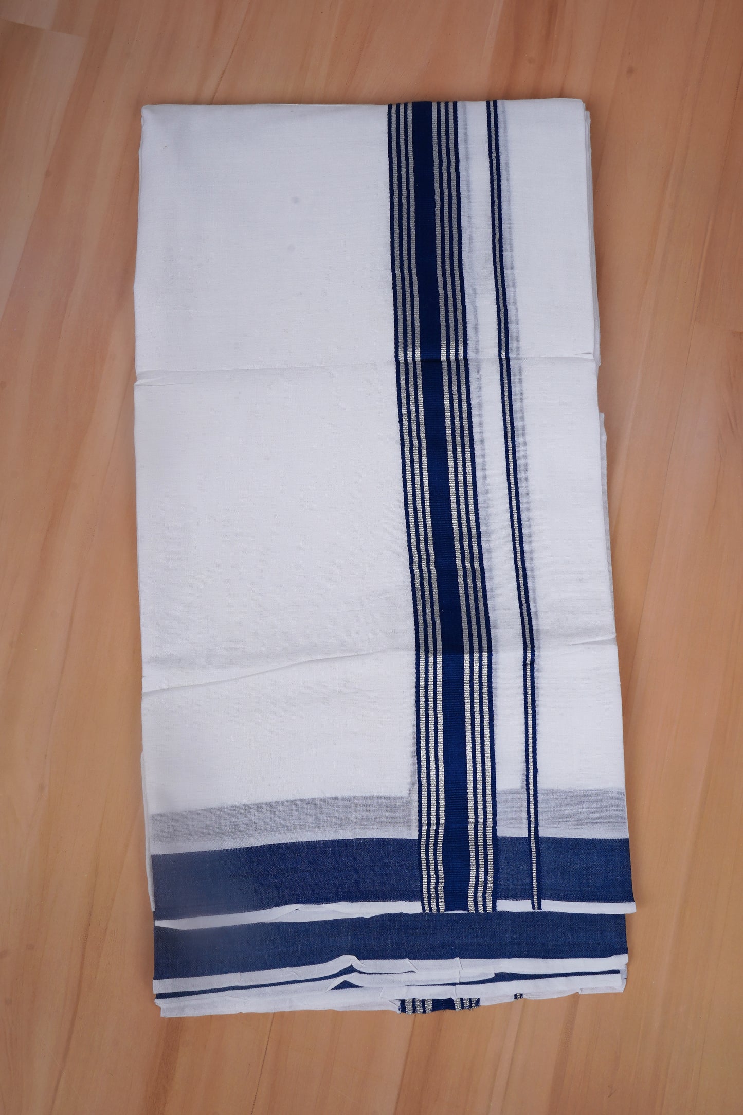 FCD-590 W/D DHOTI 3.80 MTR - Blue