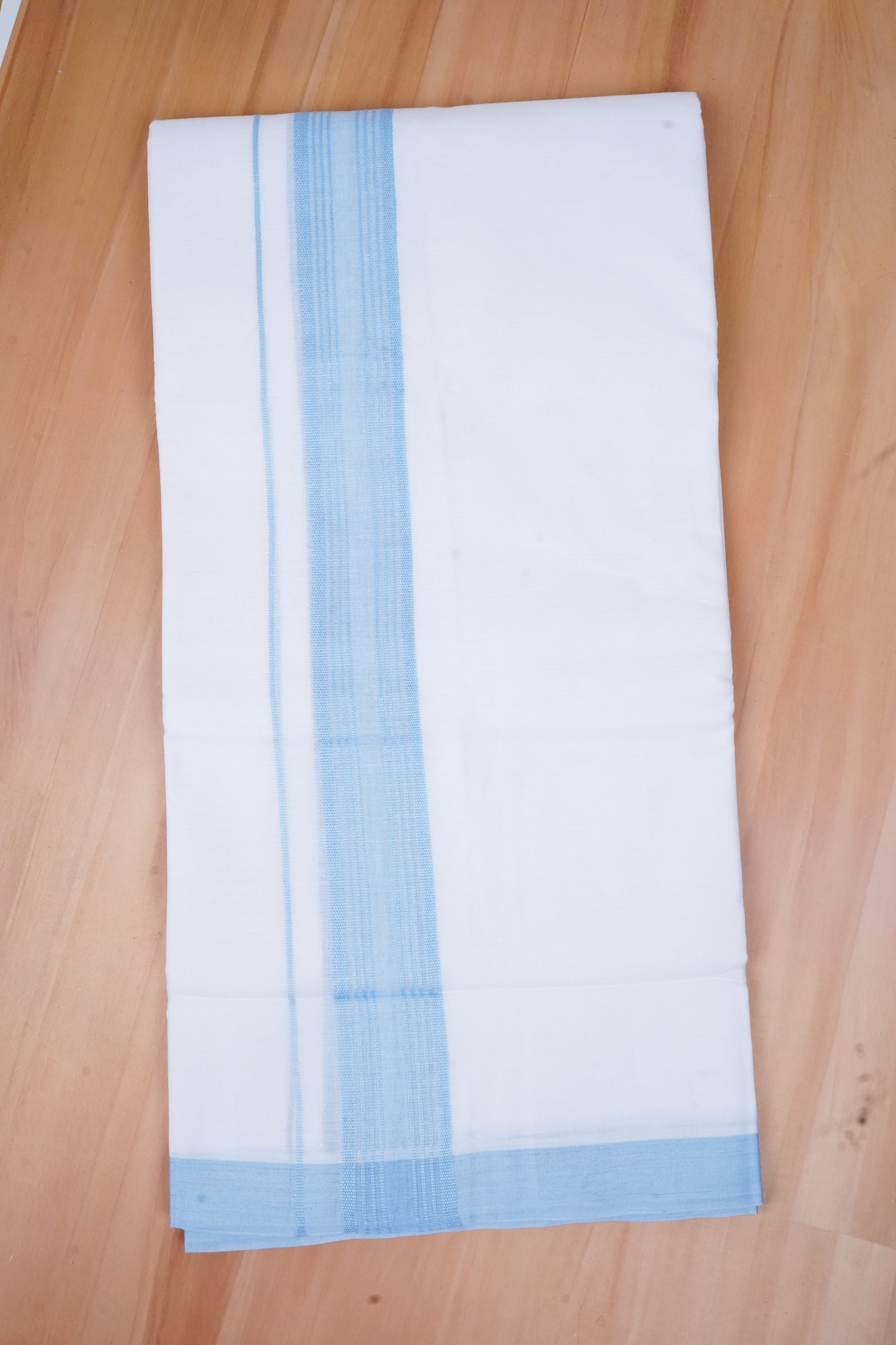 FCD-522 W/D DHOTI 3.80 MTR- Blue