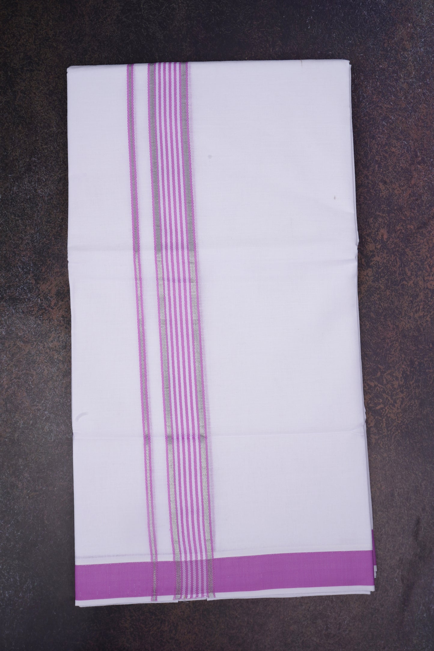 FD-137 W/D DHOTI 3.80 MTR-Pink