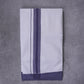 KERALOOM FINISH COTTON 326 W/D DHOTI 3.80 MTR - Light Violet