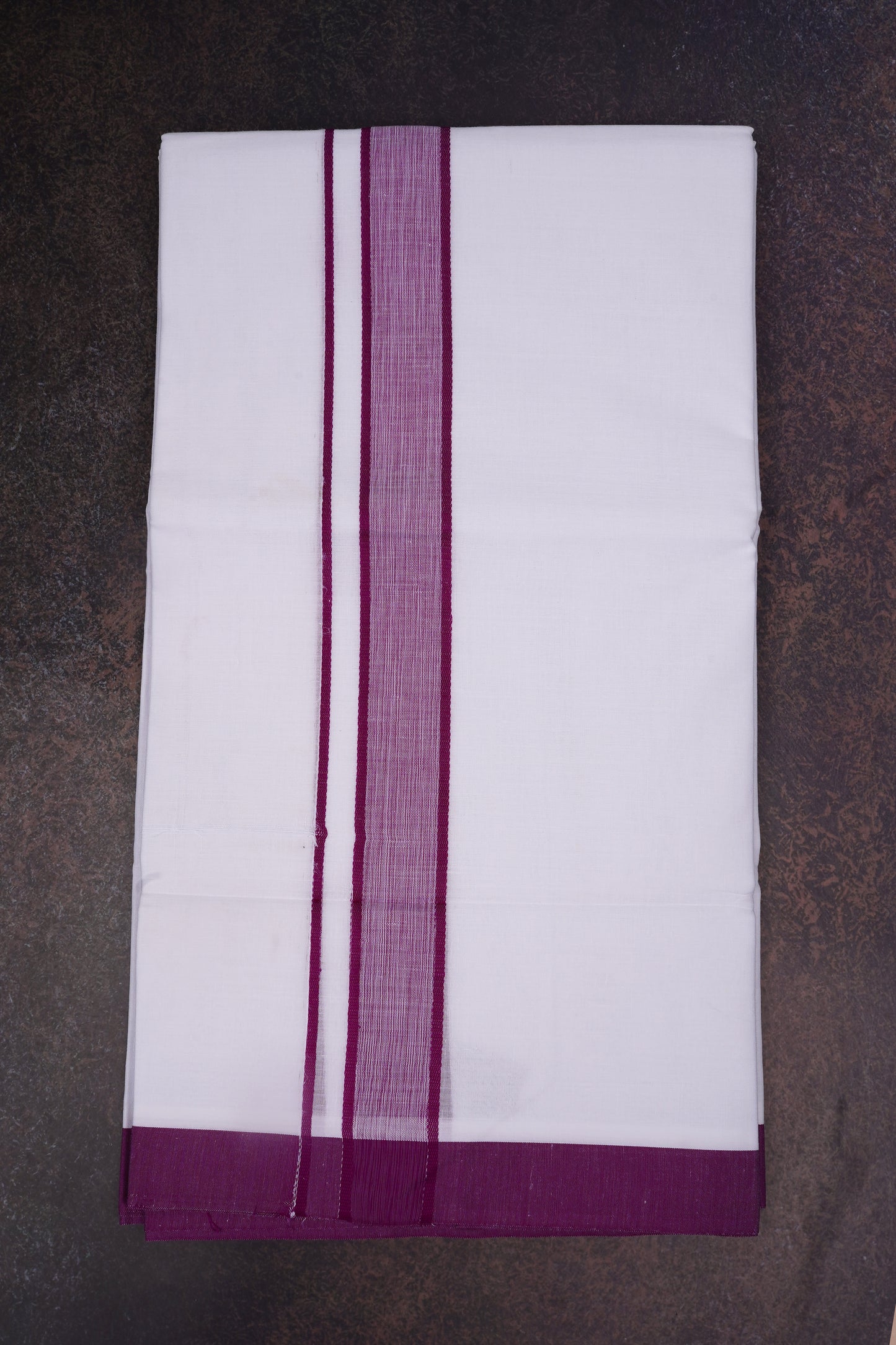 FD-108 W/D DHOTI 3.70 MTR-Dark pink