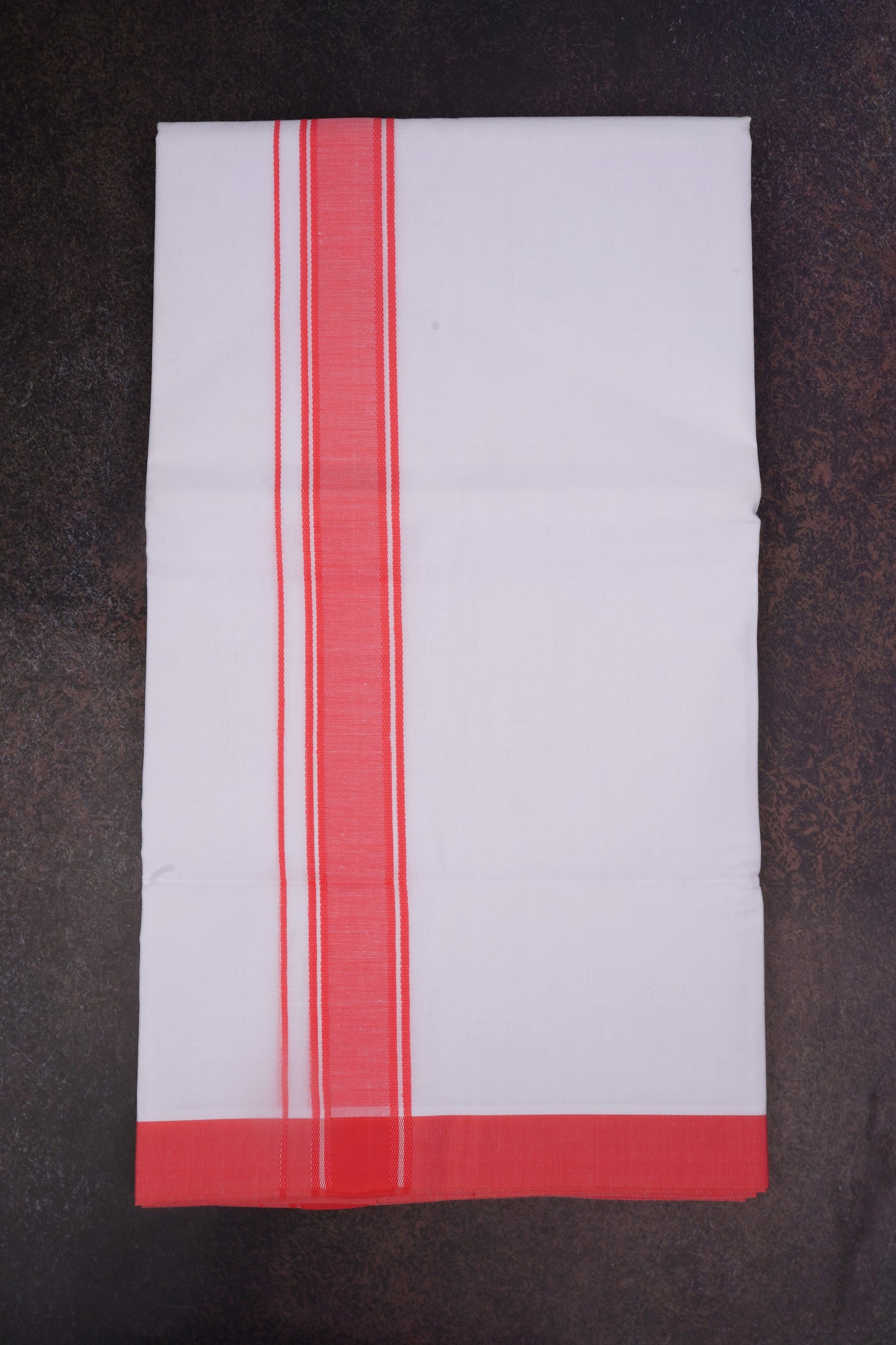 FD-116 W/D DHOTI 3.80 MTR-Dark Pink