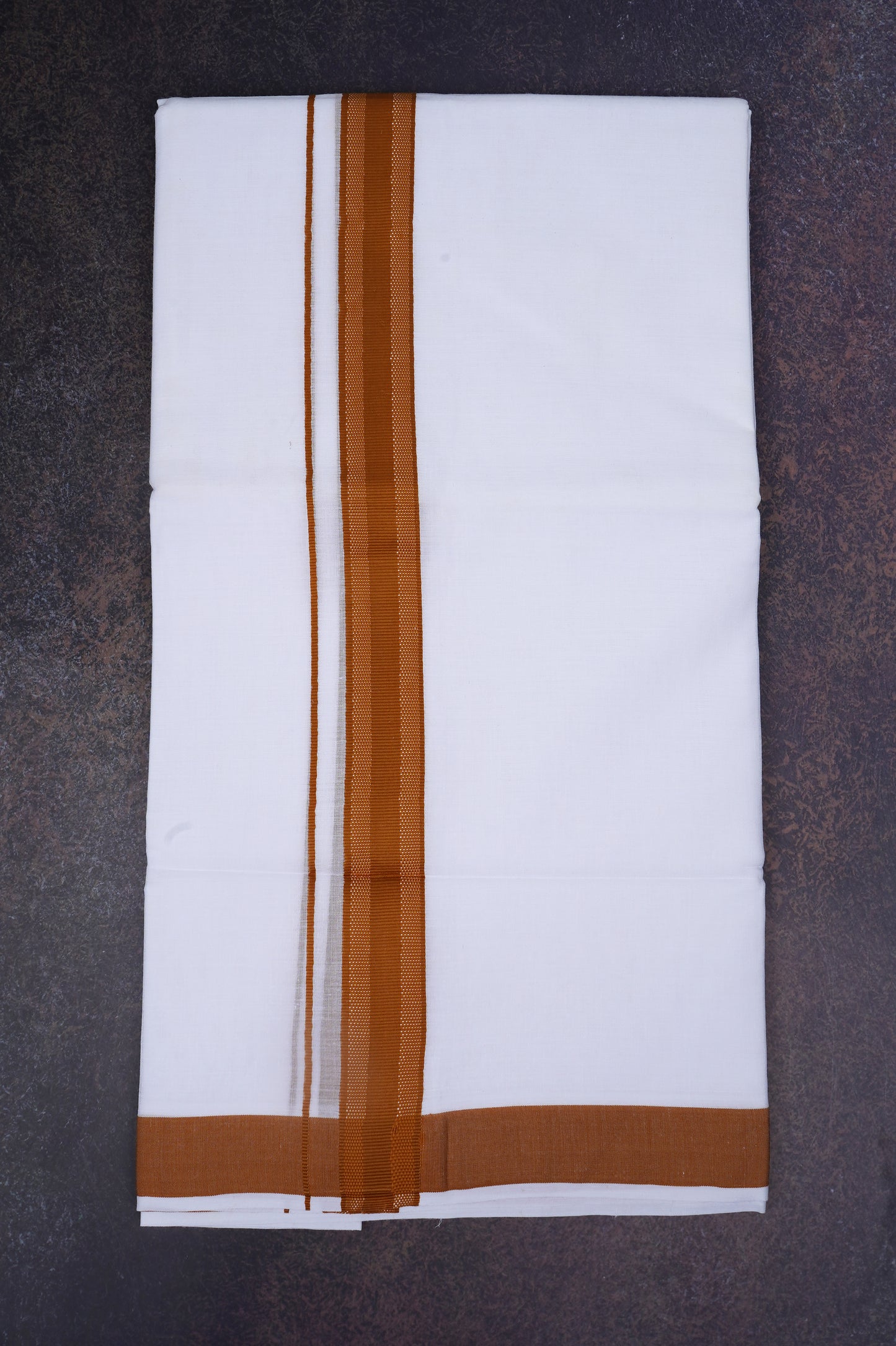 FD-177 W/D DHOTI 3.80 MTR-Brown