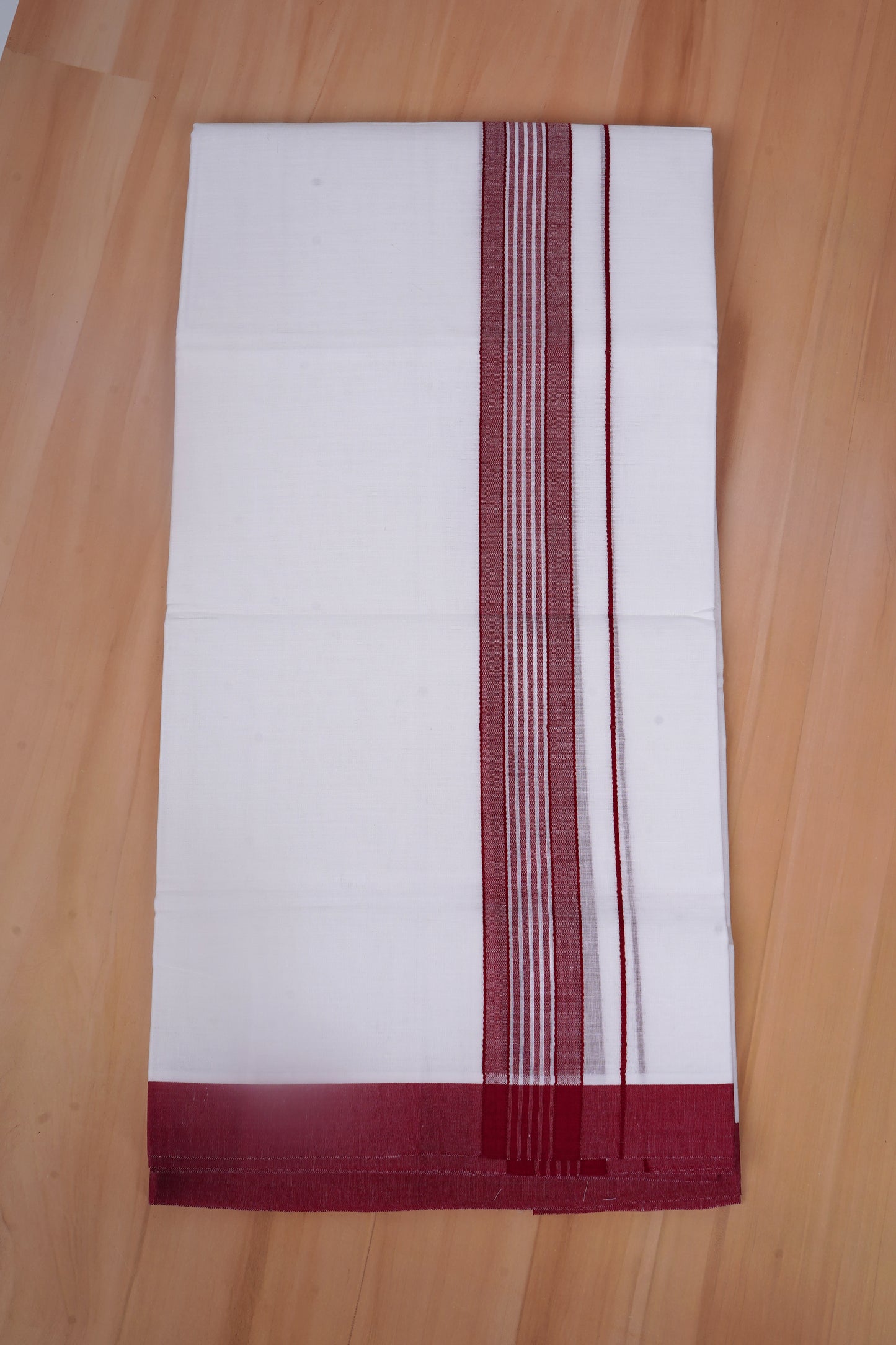 FCD-529 W/D DHOTI 3.80 MTR-Dark Maroon