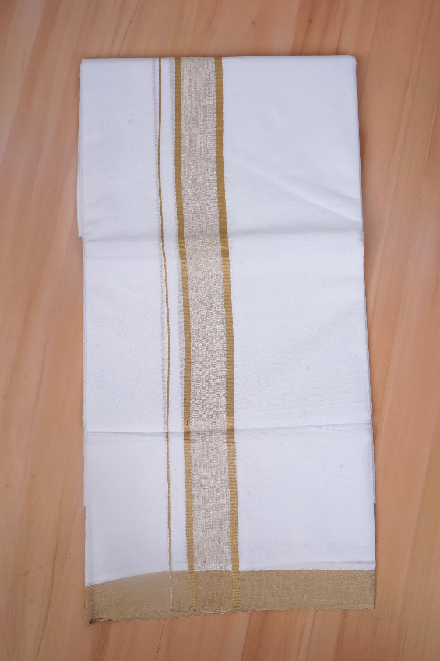 FCD-568 W/D DHOTI 3.80 MTR - Light Brown